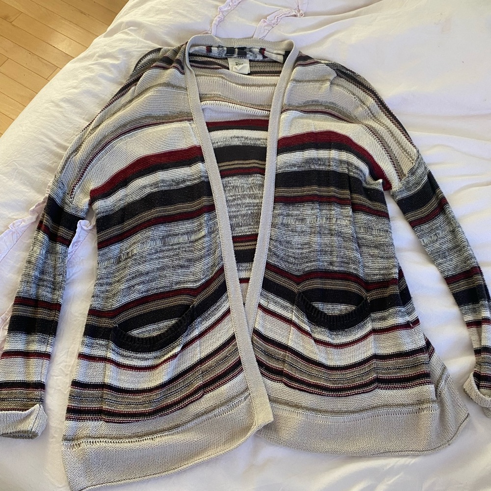 Billabong Striped Cardigan